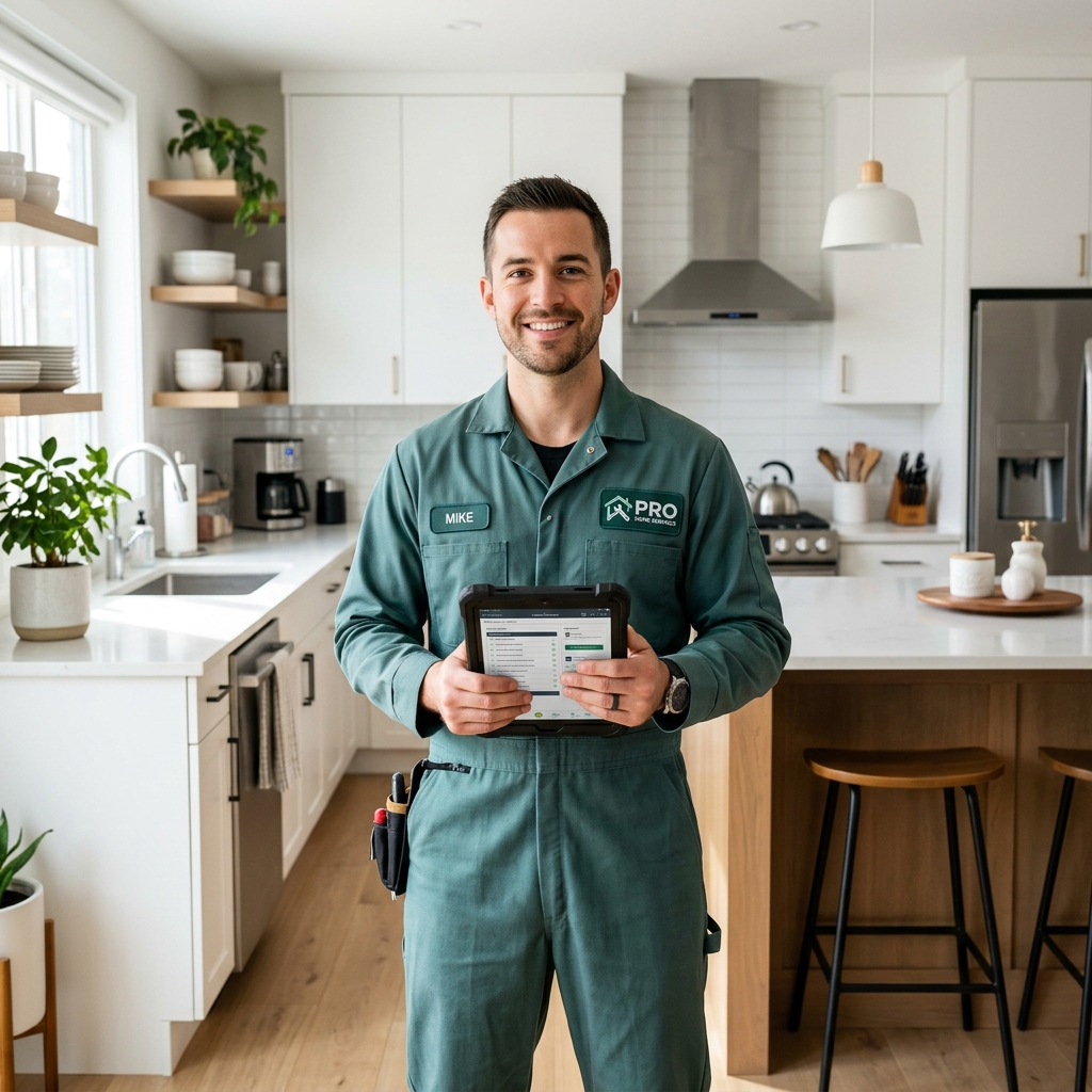 Smiling Technician